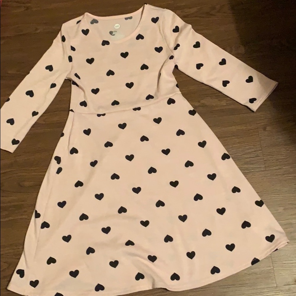 Girls Knit Hacci Dress Xlarge